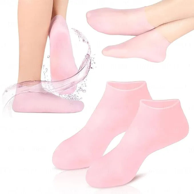Silicone gel Socks , Moisturizing Foot Socks
