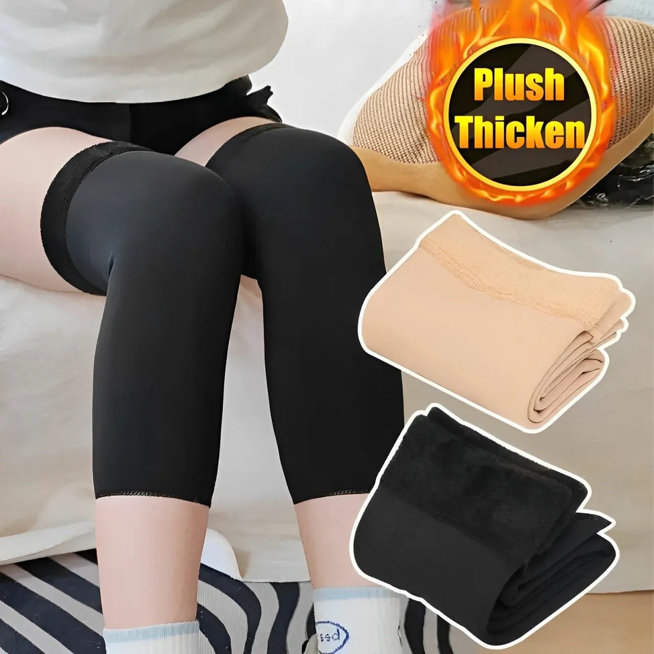 Adjustable Thermal Knee Brace & Leg Warmer for Men & Women
